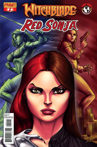 Cover for Witchblade / Red Sonja (Dynamite Entertainment, 2012 series) #2