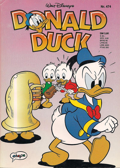 Cover for Donald Duck (Egmont Ehapa, 1974 series) #474
