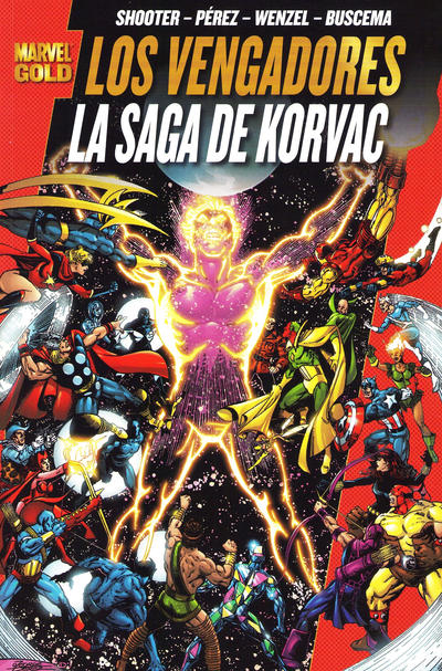 Cover for Marvel Gold: Los Vengadores - La Saga de Korvac (Panini España, 2010 series) 
