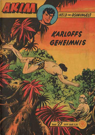 Cover for Akim Held des Dschungels (Lehning, 1958 series) #27