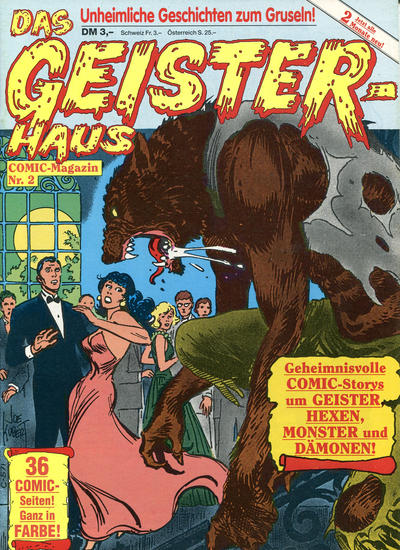 Cover for Das Geisterhaus (Condor, 1989 series) #2