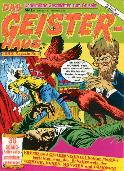 Cover for Das Geisterhaus (Condor, 1989 series) #3