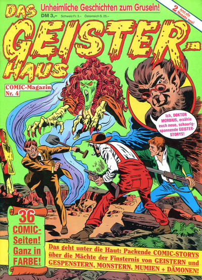 Cover for Das Geisterhaus (Condor, 1989 series) #4