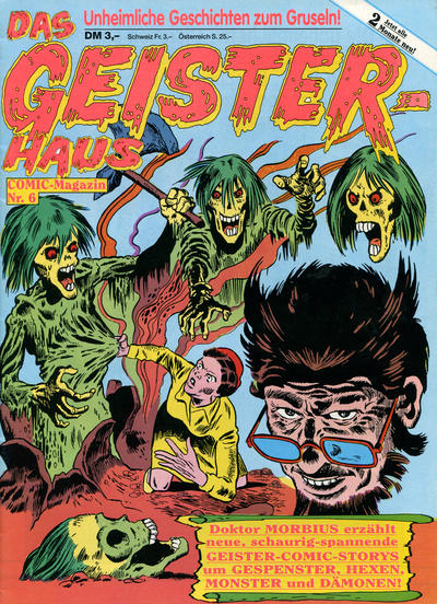 Cover for Das Geisterhaus (Condor, 1989 series) #6
