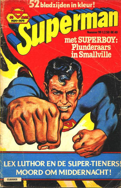 Cover for Superman Classics (Classics/Williams, 1971 series) #99