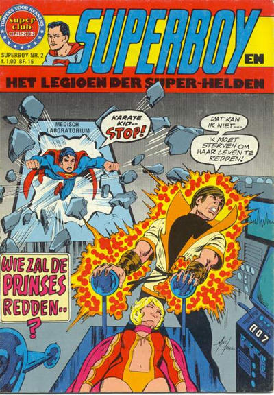 Cover for Superboy en het Legioen der Super-Helden (Classics/Williams, 1975 series) #2