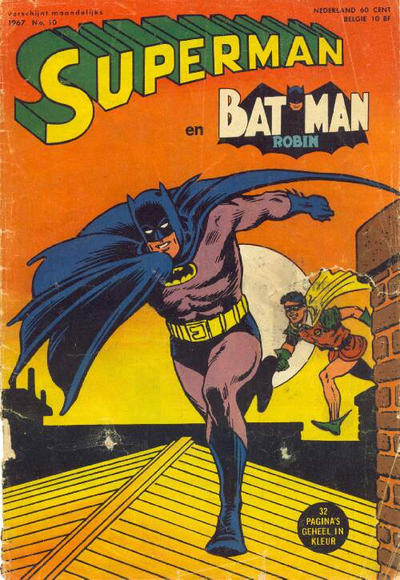 Cover for Superman en Batman (Vanderhout, 1967 series) #10/1967