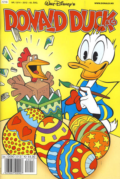 Cover for Donald Duck & Co (Hjemmet / Egmont, 1948 series) #13-14/2012