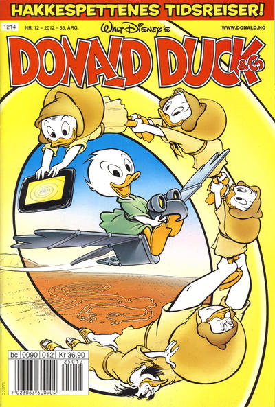 Cover for Donald Duck & Co (Hjemmet / Egmont, 1948 series) #12/2012