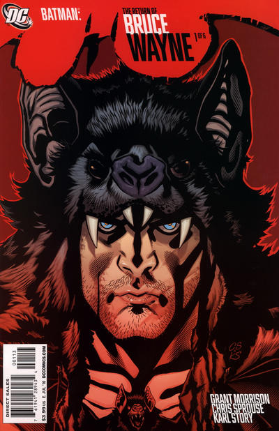Cover for Batman: The Return of Bruce Wayne (DC, 2010 series) #1 [Third Printing]