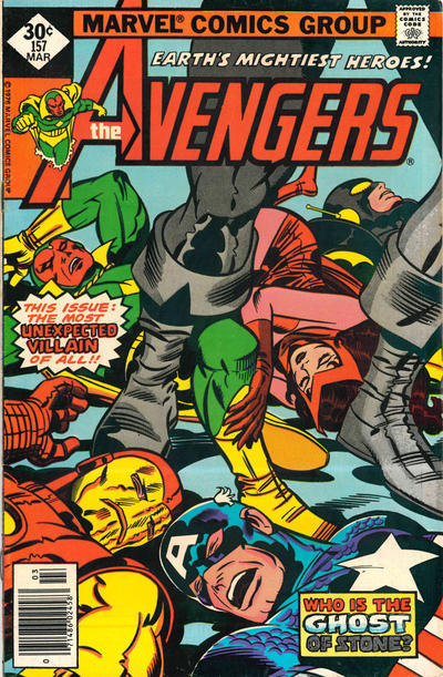 Cover for The Avengers (Marvel, 1963 series) #157 [Whitman]