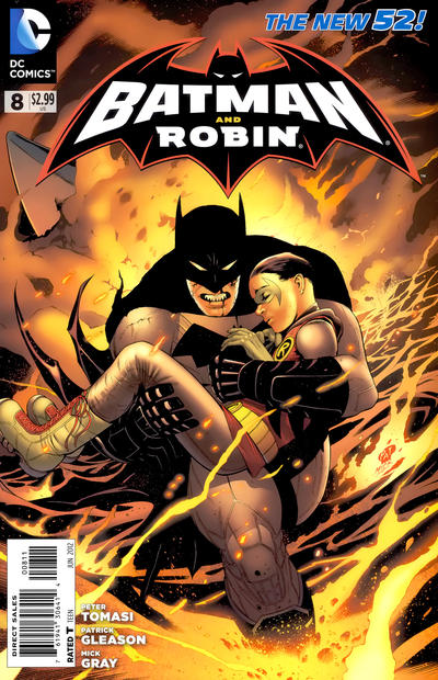 Cover for Batman and Robin (DC, 2011 series) #8 [Direct Sales]