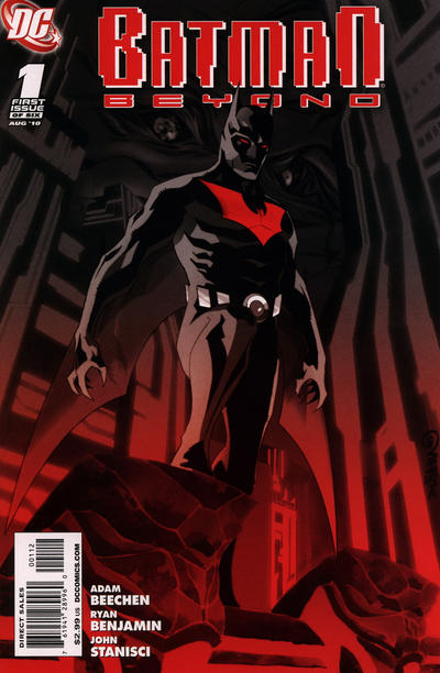 Cover for Batman Beyond (DC, 2010 series) #1 [Second Printing]