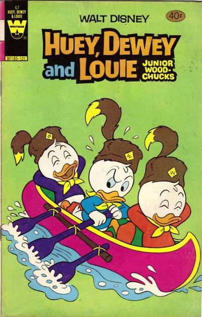 Cover for Walt Disney Huey, Dewey and Louie Junior Woodchucks (Western, 1966 series) #67 [40¢]