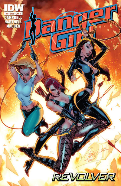 Cover for Danger Girl: Revolver (IDW, 2012 series) #1 [Cover A]