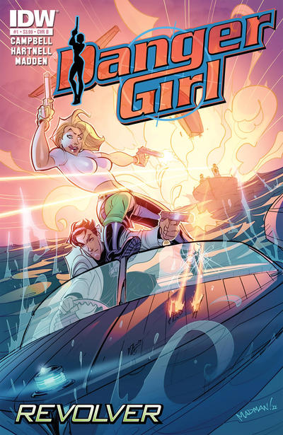 Cover for Danger Girl: Revolver (IDW, 2012 series) #1 [Cover B]