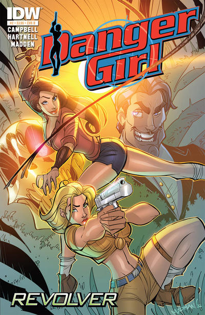 Cover for Danger Girl: Revolver (IDW, 2012 series) #2 [Cover B]