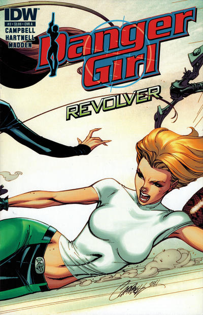 Cover for Danger Girl: Revolver (IDW, 2012 series) #3 [Cover A]