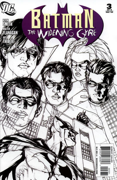 Cover for Batman: The Widening Gyre (DC, 2009 series) #3 [Gene Ha Sketch Cover]