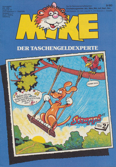 Cover for Mike (Volksbanken und Raiffeisenbanken, 1978 series) #9/1980