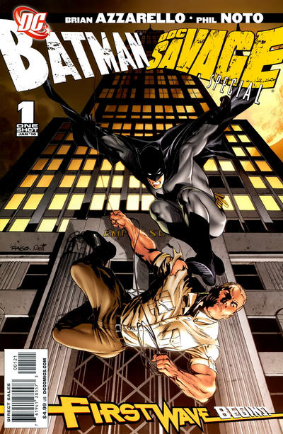 Cover for Batman / Doc Savage Special (DC, 2010 series) #1 [Rags Morales Cover]