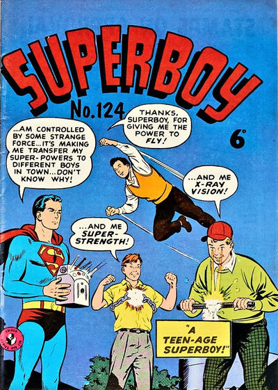 Cover for Superboy (K. G. Murray, 1949 series) #124