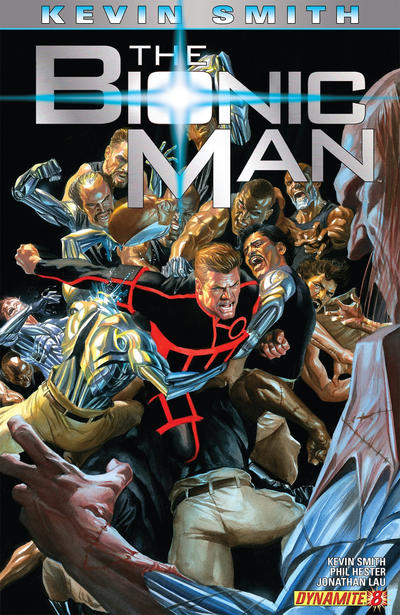 Cover for Bionic Man (Dynamite Entertainment, 2011 series) #8 [Cover A (Main) Alex Ross]