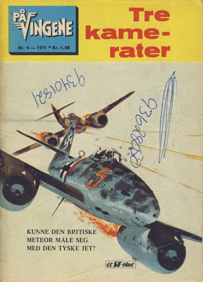 Cover for På Vingene (Serieforlaget / Se-Bladene / Stabenfeldt, 1963 series) #4/1971
