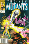 Cover Thumbnail for The New Mutants (1983 series) #54 [Newsstand]