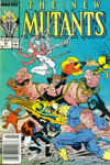 Cover Thumbnail for The New Mutants (1983 series) #65 [Newsstand]