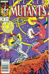 Cover Thumbnail for The New Mutants (1983 series) #66 [Newsstand]