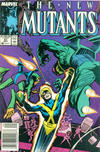 Cover for The New Mutants (Marvel, 1983 series) #67 [Newsstand]