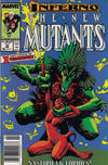 Cover for The New Mutants (Marvel, 1983 series) #72 [Newsstand]