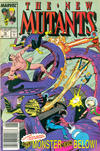 Cover for The New Mutants (Marvel, 1983 series) #76 [Newsstand]