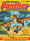 Cover for Die blauen Panther (Bastei Verlag, 1980 series) #10 - Blindflug ins Verderben