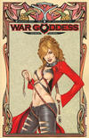 Cover Thumbnail for War Goddess (2011 series) #3 [Art Nouveau Variant Cover by Michael Dipascale]