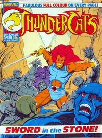 Cover Thumbnail for ThunderCats (Marvel UK, 1987 series) #38