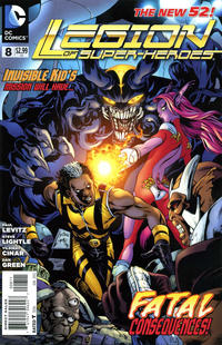 Cover Thumbnail for Legion of Super-Heroes (DC, 2011 series) #8