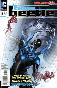 Cover for Blue Beetle (DC, 2011 series) #8