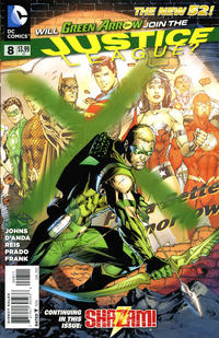 Cover Thumbnail for Justice League (DC, 2011 series) #8 [Direct Sales]
