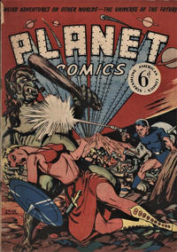 Cover Thumbnail for Planet Comics (Streamline, 1952 series) 