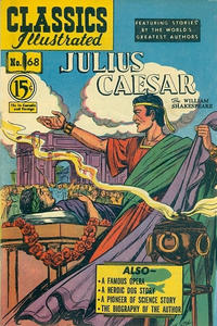 Cover for Classics Illustrated (Gilberton, 1948 series) #68