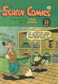 Cover Thumbnail for Real Screen Comics (K. G. Murray, 1953 ? series) #11