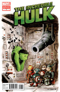 Cover Thumbnail for Incredible Hulk (Marvel, 2011 series) #7 [Avengers Art Appreciation Variant Cover by Charles Paul Wilson III]