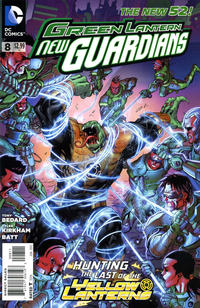 Cover Thumbnail for Green Lantern: New Guardians (DC, 2011 series) #8