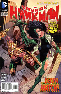 Cover Thumbnail for The Savage Hawkman (DC, 2011 series) #8