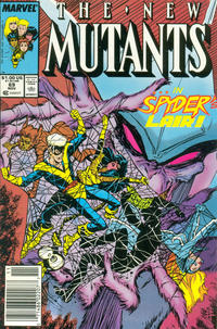 Cover Thumbnail for The New Mutants (Marvel, 1983 series) #69 [Newsstand]