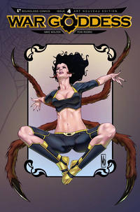 Cover Thumbnail for War Goddess (Avatar Press, 2011 series) #4 [Art Nouveau Variant Cover by Michael Dipascale]