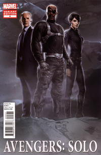 Cover Thumbnail for Avengers: Solo (Marvel, 2011 series) #5 [Movie Variant Cover featuring Nick Fury and the Agents of S.H.I.E.L.D.]
