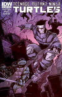Cover Thumbnail for Teenage Mutant Ninja Turtles (IDW, 2011 series) #6 [Cover B - Kevin Eastman Variant]